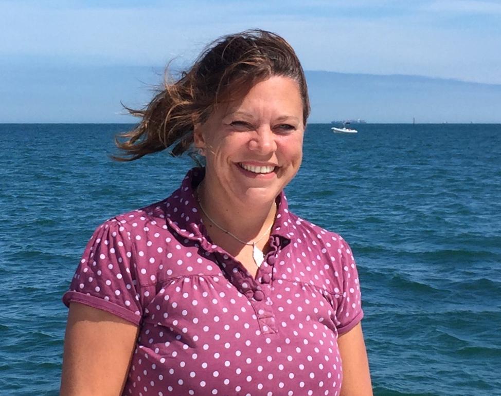 Feeling happy on my boat